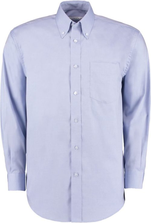 Oxford Hemd langarm KK 105 (18,5-23) – Kustom Kit in Light Blue