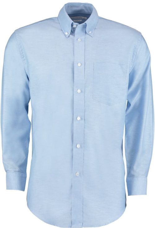 Workwear Oxford Hemd langarm KK 351 (13,5-18) – Kustom Kit in Light Blue