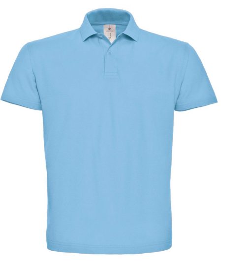 Id.001 Men's Polo Shirt PUI10 – B&C in Light Blue