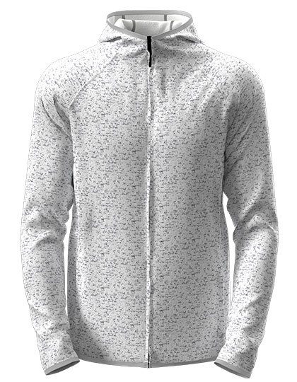 Lux Hooded Knitfleece Jacket – Stedman® in Light Grey Heather