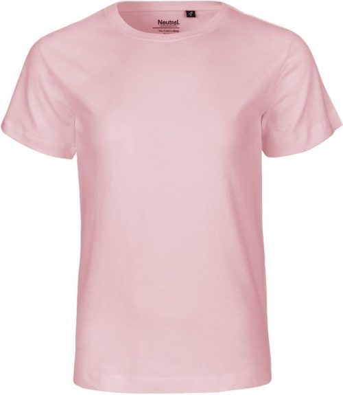 Kinder Bio T-Shirt O 30001 – Neutral in Light Pink