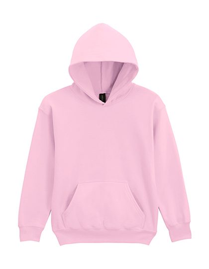Softstyle® Midweight Fleece Youth Hoodie – Gildan in Light Pink
