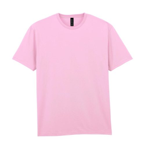 Light Cotton Adult T-Shirt – Gildan in Light Pink