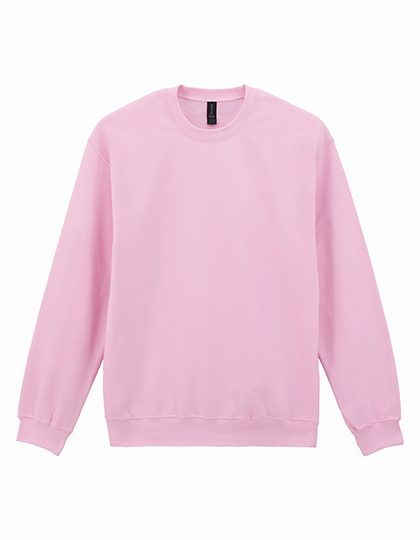 Softstyle® Midweight Fleece Adult Crewneck Sweatshirt – Gildan in Light Pink