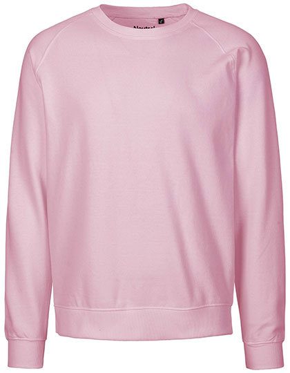 Unisex Bio Raglan Sweater O 63001 – Neutral in Light Pink