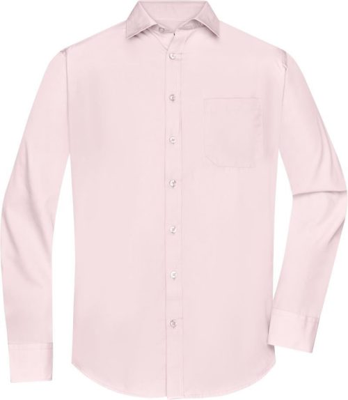 Popeline Hemd langarm JN 678 – Daiber in Light Pink