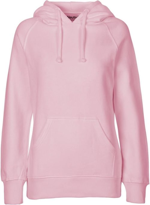 Damen Bio Kapuzen Sweater O 83101 – Neutral in Light Pink