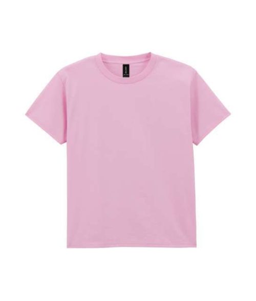 Light Cotton Youth T-Shirt – Gildan in Light Pink