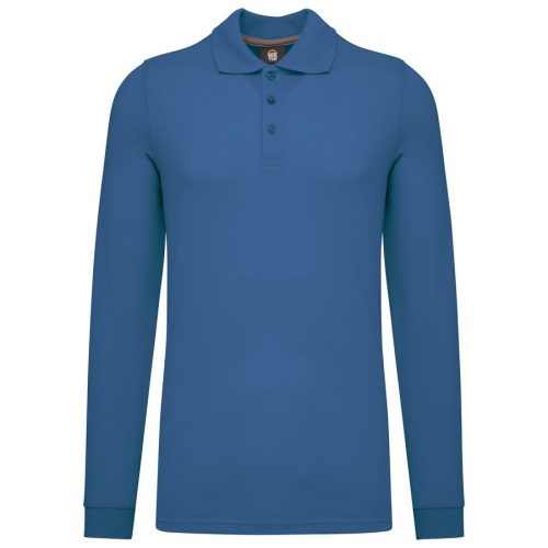 Polohemd mit langen Ärmeln WK276 – WK in Light Royal Blue