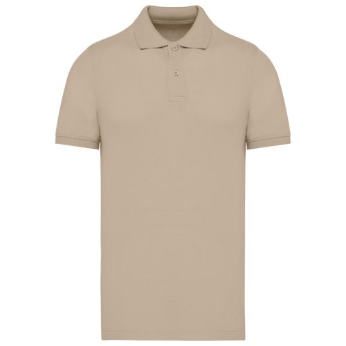 Piqué-Polohemd Bio180 für Herren K2025 – Kariban in Light Sand