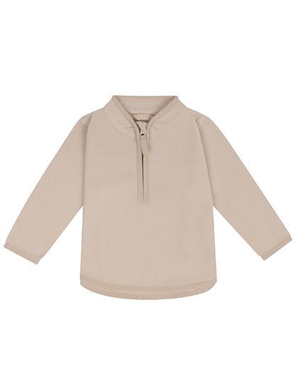 1/2 Zip Lightweight Fleece – Larkwood in Light Stone