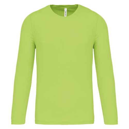Herren Basic Sport Funktionsshirt Langarm PA443 – Proact in Lime
