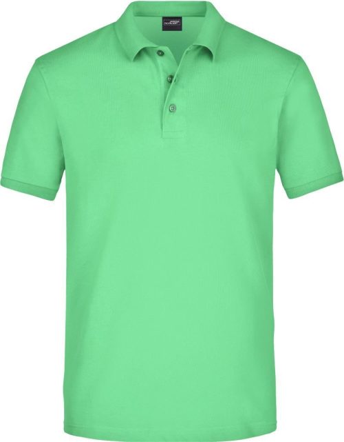 Herren Stretch Piqué Polo JN 710 – Daiber in Lime Green