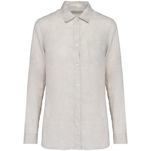 Leinen-Bluse für Damen NS505 – Spasso in Linen