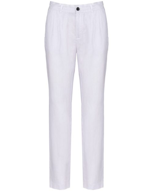Ladie's Linen Trousers – Spasso in Linen Sand