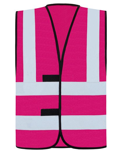 Safety / Functional Vest "hannover" - Four Reflective Stripes – Korntex in Magenta