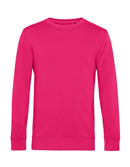 Inspire Crew Neck Sweat_° – B&C BE INSPIRED in Magenta Pink
