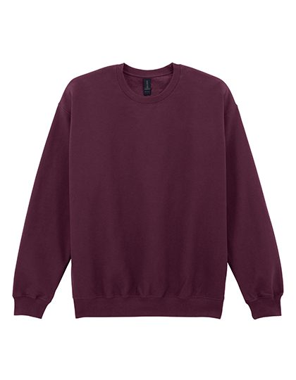 Softstyle® Midweight Fleece Adult Crewneck Sweatshirt – Gildan in Maroon