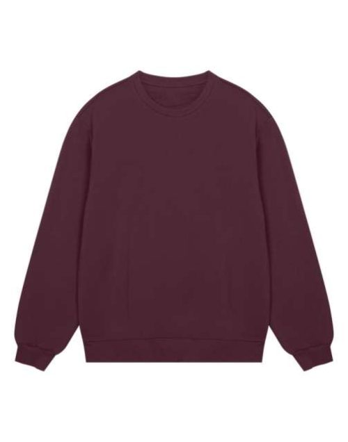 Mens Regular Sweatshirt – True Blanks in Maroon