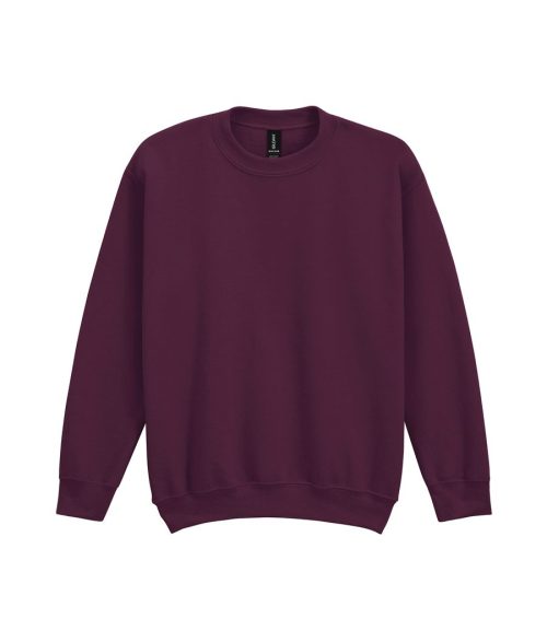 Heavy Blend™ Youth Crewneck Sweatshirt – Gildan in Maroon