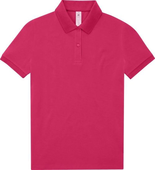 Damen Piqué Polo My Polo 180 /women – B&C in Meta Fuchsia