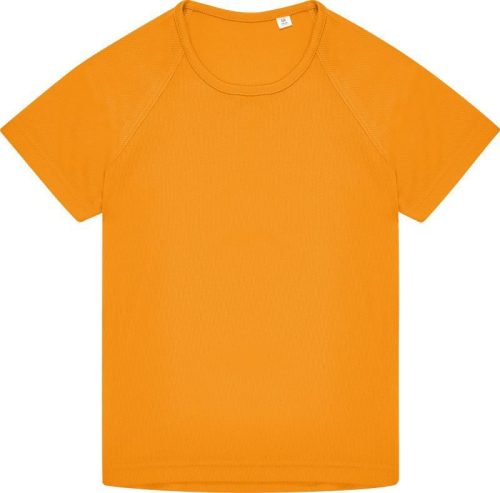 Kinder Sport Shirt "Active" Active T /kids – B&C in Meta Orange