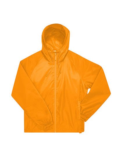 #Reset Windbreaker – B&C BE INSPIRED in Meta Orange