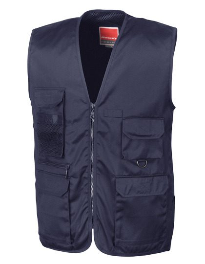 Safari Waistcoat – Result Workguard in Midnight Navy
