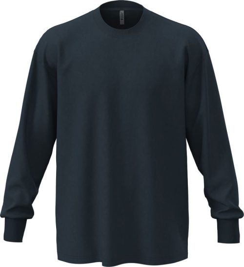 Schweres Oversize T-Shirt langarm N 7211 – Next Level Apparel in Midnight Navy