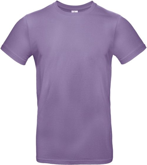 #E190 Men's T-shirt TU03T – B&C in Millennial Lilac