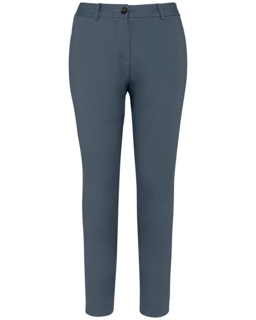 7/8-Damen Chinohose NS737 – Native Spirit in Mineral Grey