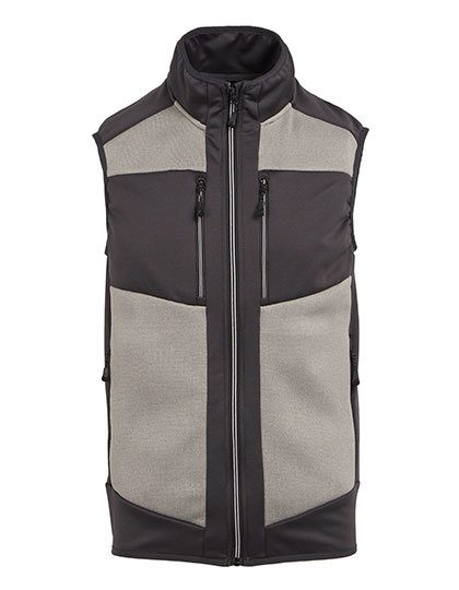 E-volve Unisex Knit Effect Stretch Bodywarmer – Regatta Professional in Mineral Grey/Ash (Heather)