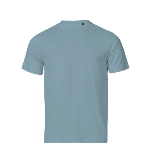 UNLABELED Luxury Tee – Tee Jays in Misty Blue