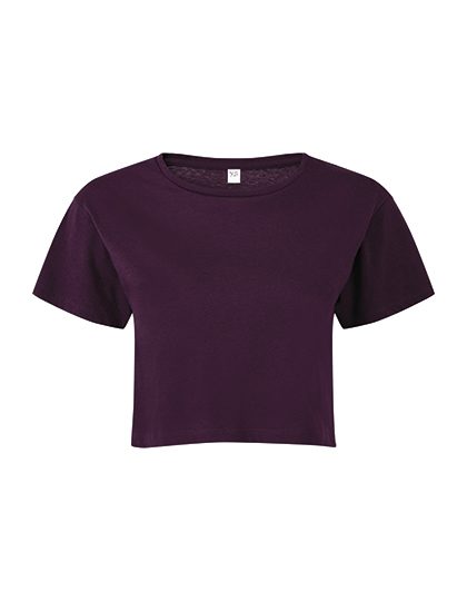 Women´s Crop Top – TriDri® in Mulberry