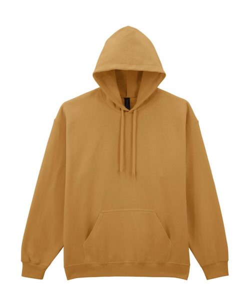Softstyle® Midweight Sweat Adult Hoodie – Gildan in Mustard
