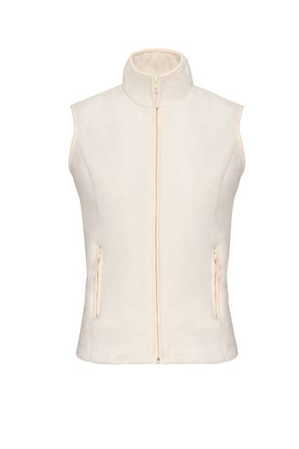 Melodie - Ladies' Microfleece Gilet – Kariban in Natural