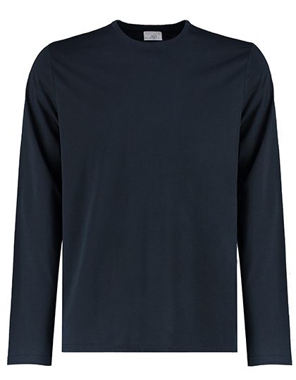 Fashion Fit Long Sleeve Superwash® 60° Tee – Kustom Kit in Navy