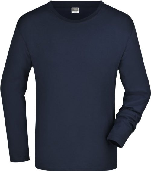 Herren T-Shirt langarm JN 913 – Daiber in Navy