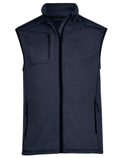 Stretch Fleece Bodywarmer – Tee Jays in Navy
