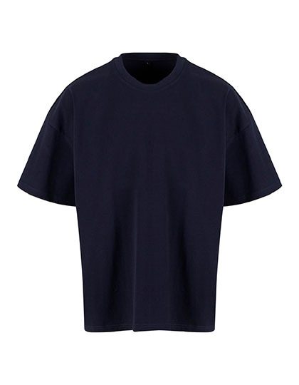 Heavy Oversized Tee – New Morning Studios in Navy
