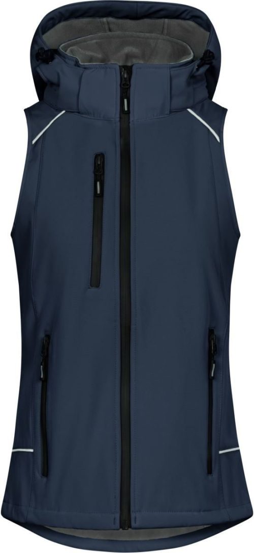 Damen 3-Lagen Softshell Bodywarmer 7845 – Promodoro in Navy