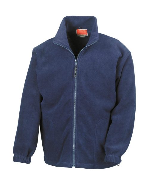 Schwere Fleece Jacke R 036X – Result in Navy