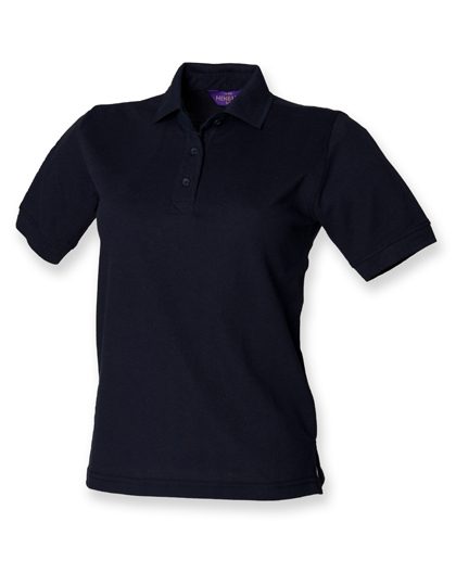 Ladies´ 65/35 Classic Piqué Polo Shirt – Henbury in Navy