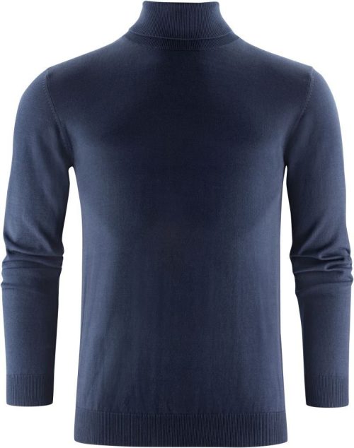 Herren Rollkragen Pullover Ashland Turtle – James Harvest in Navy