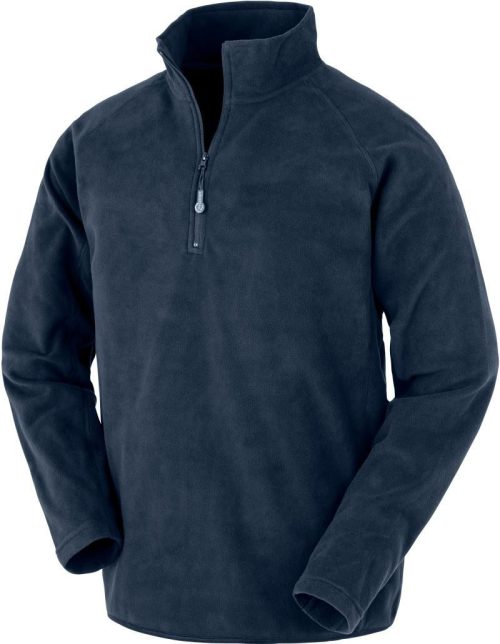 Microfleece Pullover mit 1/4 Zip R 905X – Result in Navy