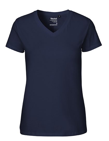 Ladies´ V-Neck T-Shirt – Neutral in Navy