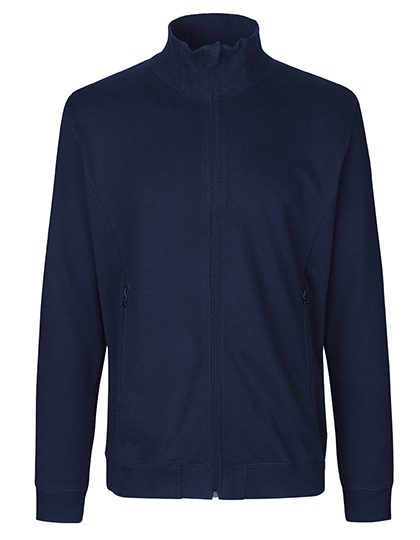 Unisex High Neck Jacket – Neutral in Navy