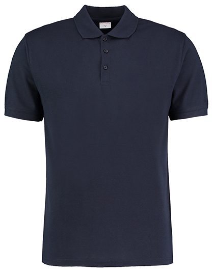 Men´s Slim Fit Klassic Superwash® 60° Polo – Kustom Kit in Navy
