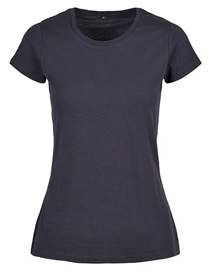 Ladies´ Basic Tee – Build Your Brand Basic in Navy