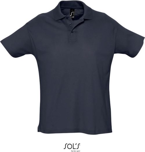 Piqué Polo Summer II – SOL'S in Navy